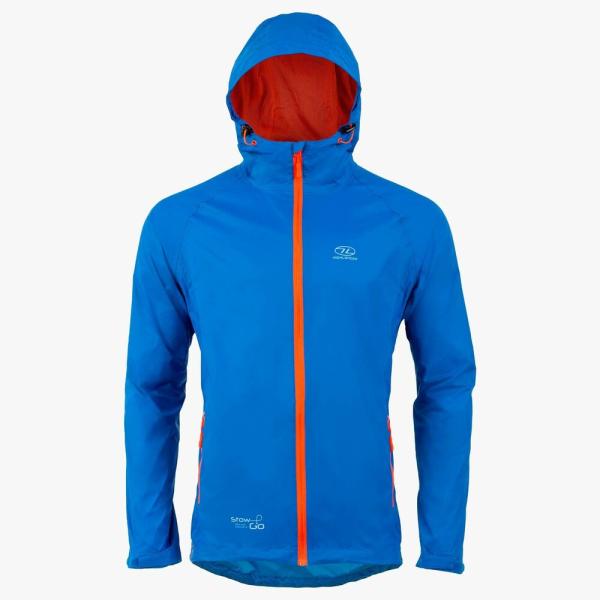 Stow and Go Waterproof Jacket Blue